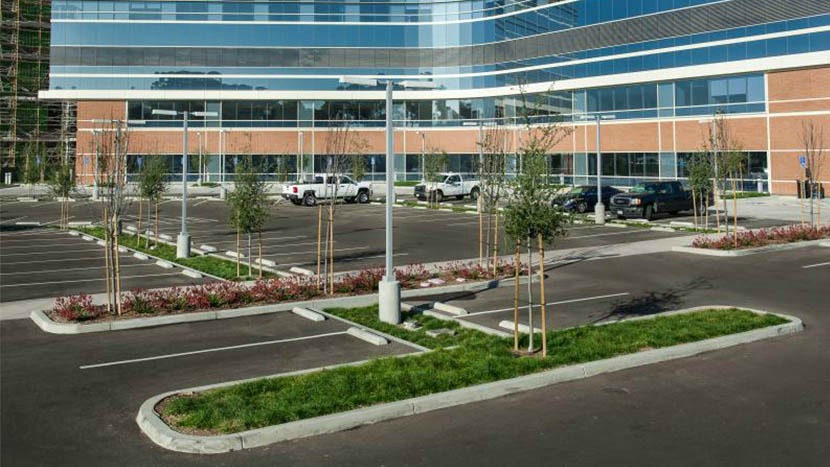 Landscape Construction at Scripps Memorial Hospital